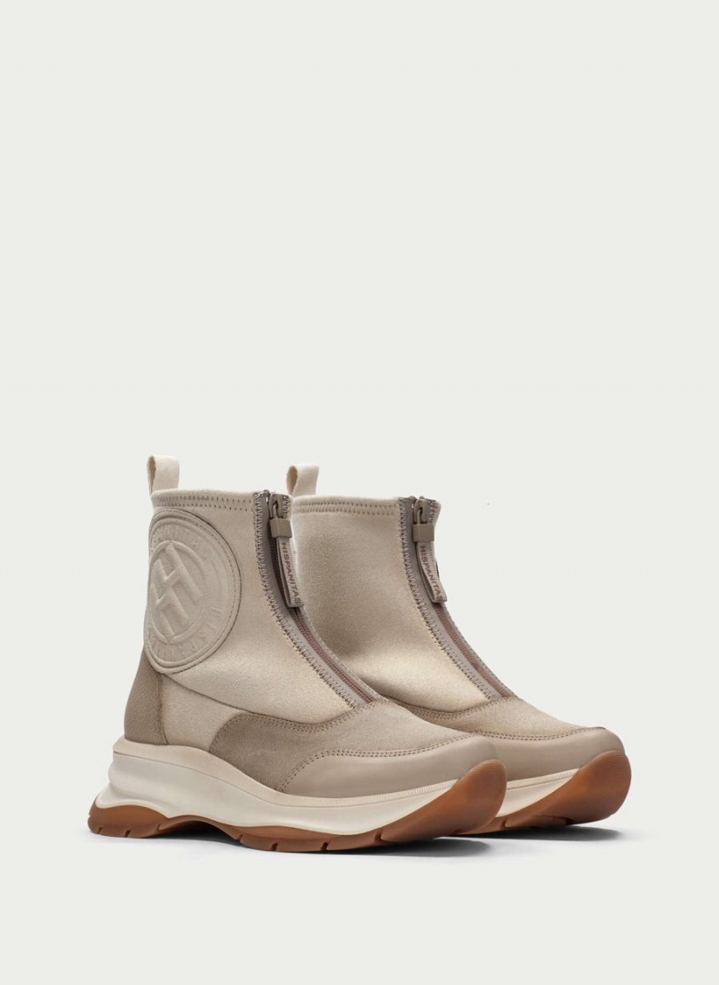 Hispanitas Alaska レディース Sport Ankle Boots 白 | FEP6419FU